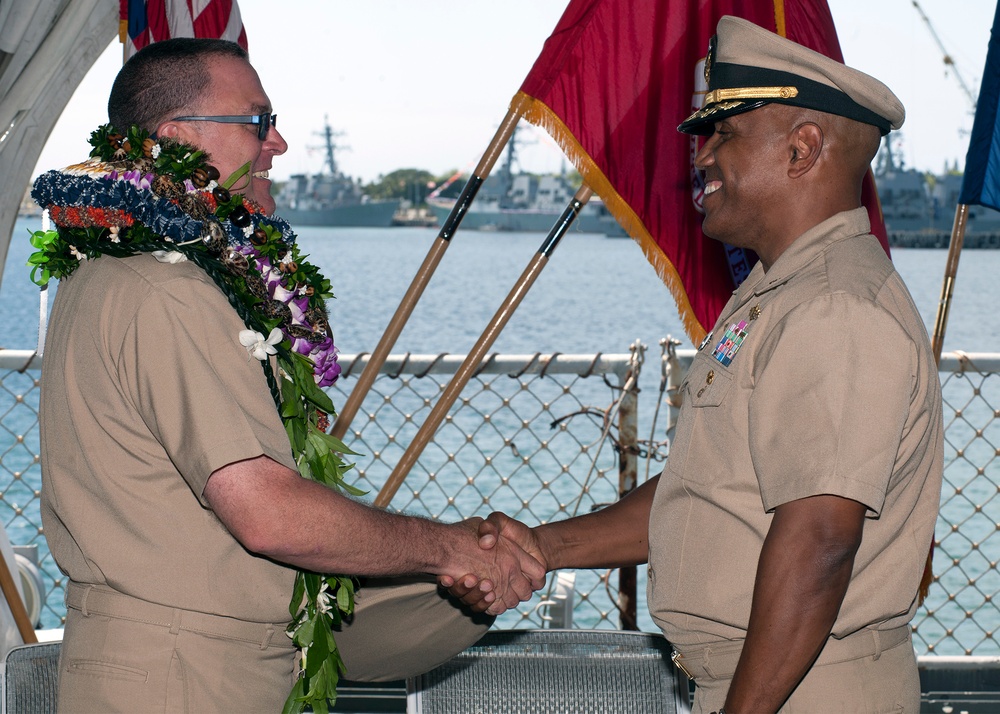 Command Master Chief Jack D. Johnson, Jr. Retirement Ceremony