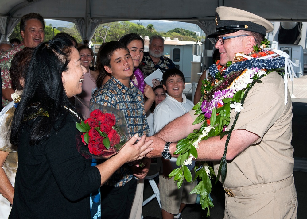 Command Master Chief Jack D. Johnson, Jr. Retirement Ceremony