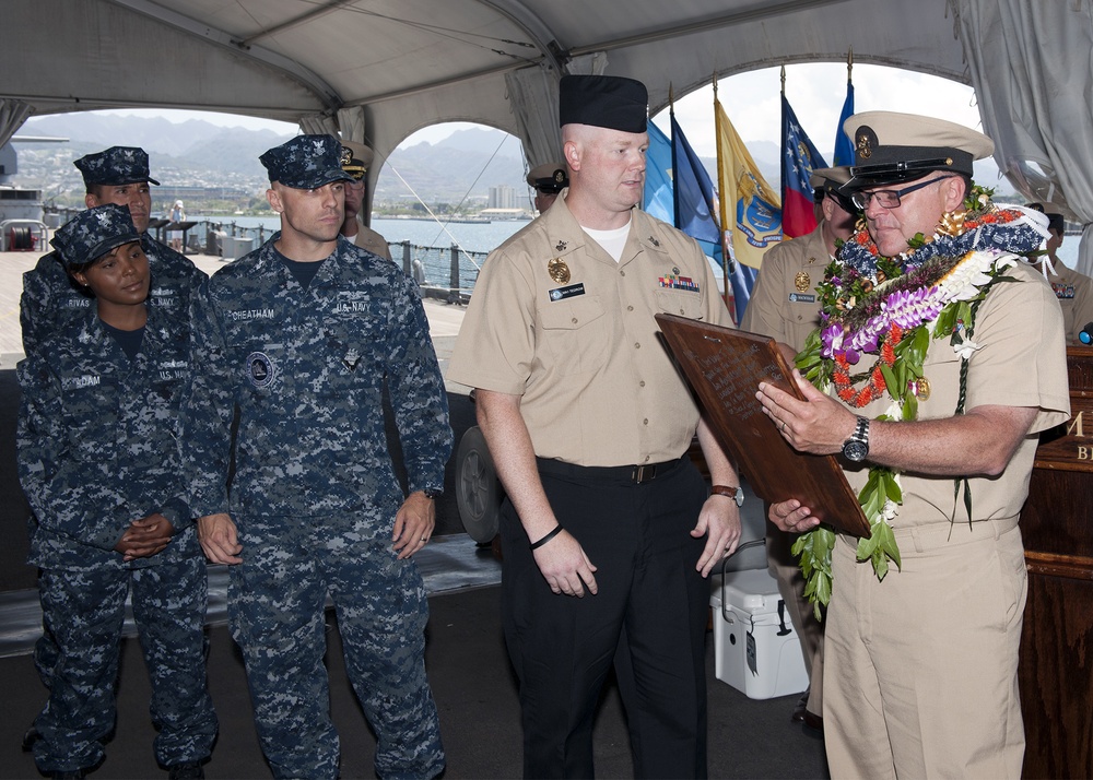 Command Master Chief Jack D. Johnson, Jr. Retirement Ceremony