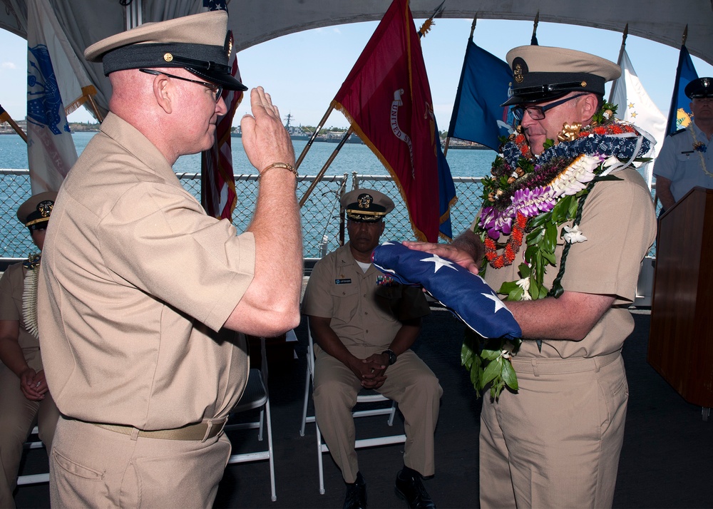 Command Master Chief Jack D. Johnson, Jr. Retirement Ceremony