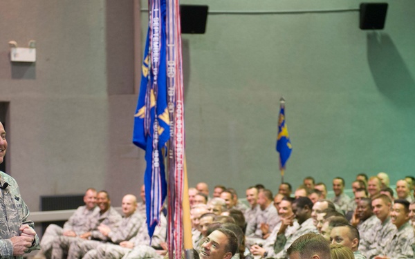 CSAF visits Patrick-Cape, focuses on people, pride