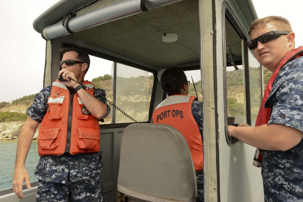 U.S. Naval Support Activity Souda Bay Port Operations