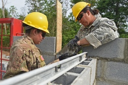 U.S. Soldiers make progress on Catarina school
