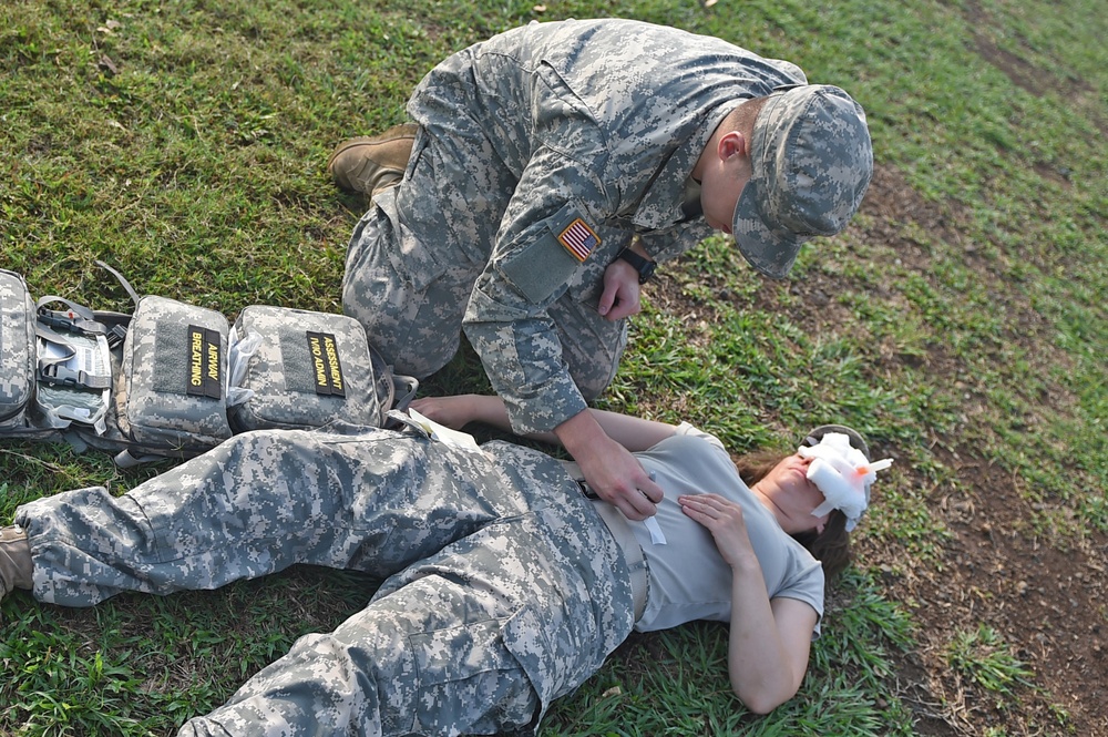 Beyond the Horizon, Guatemala 2016: Medics participate in joint readiness exercise