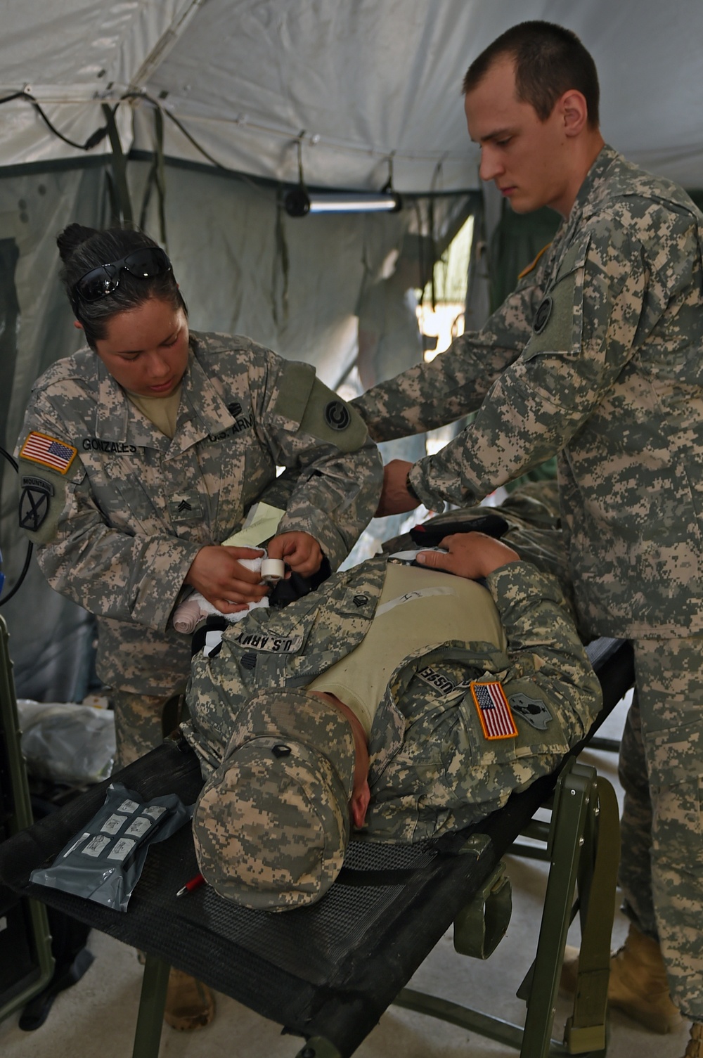 Beyond the Horizon, Guatemala 2016: Medics participate in joint readiness exercise