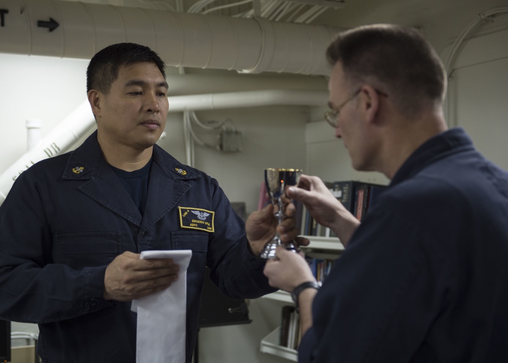 USS Boxer action