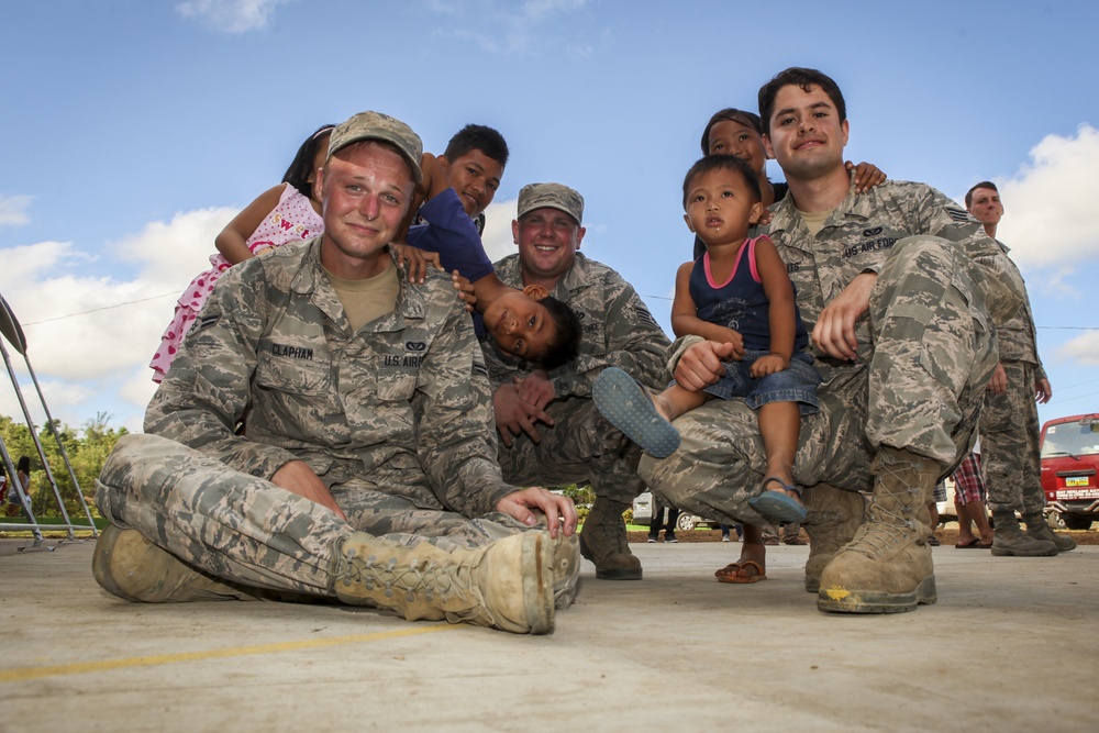 Jaena Norte Elementary closing ceremony for Balikatan 2016
