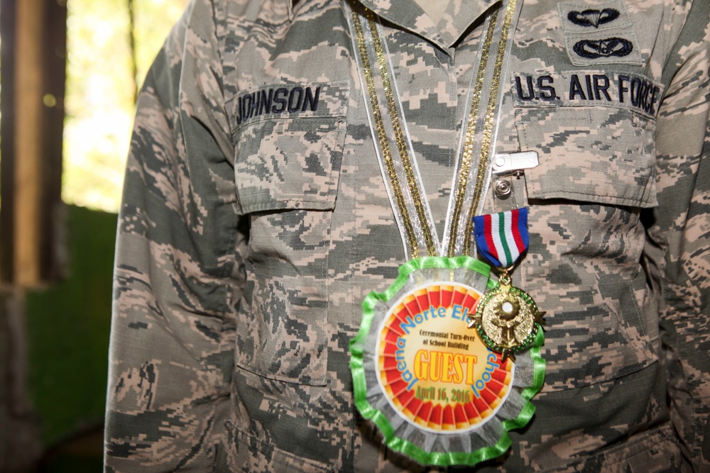 Jaena Norte Elementary closing ceremony for Balikatan 2016