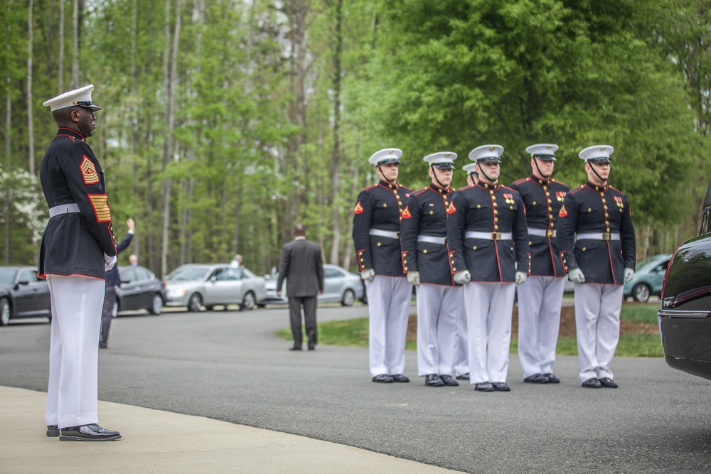 PFC. Hector Cafferata Funeral