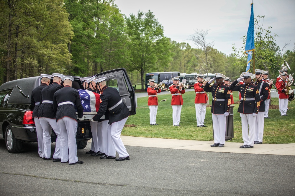 PFC. Hector Cafferata Funeral