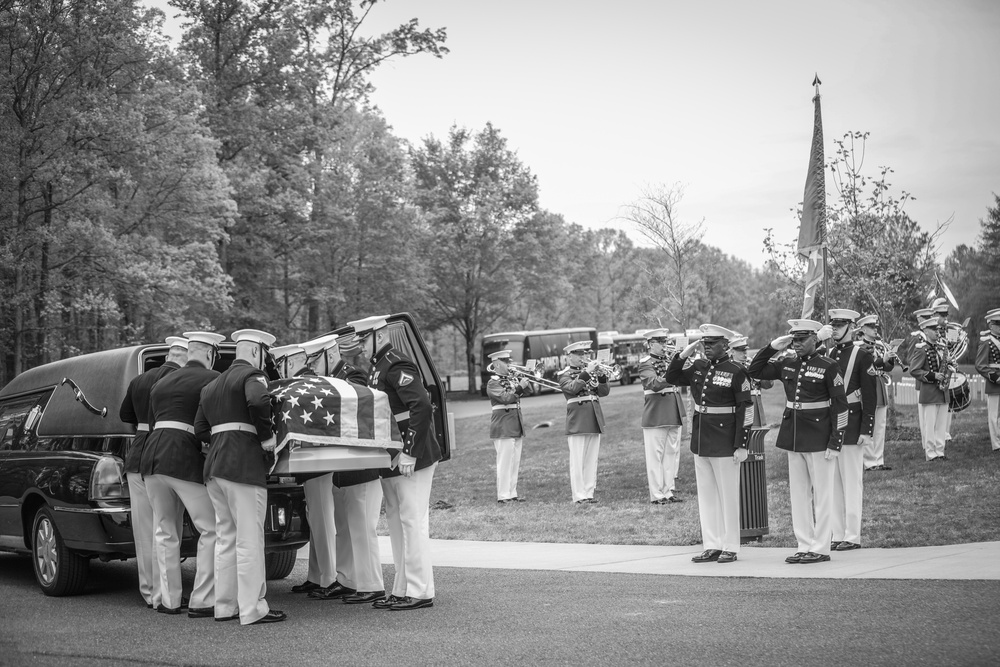 PFC. Hector Cafferata Funeral