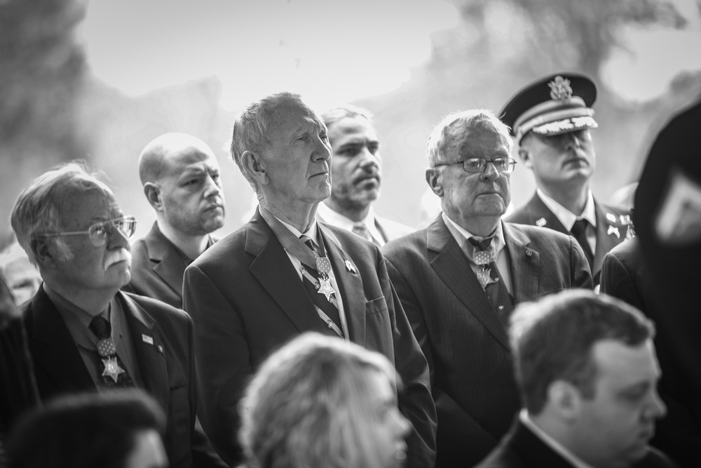 PFC. Hector Cafferata Funeral