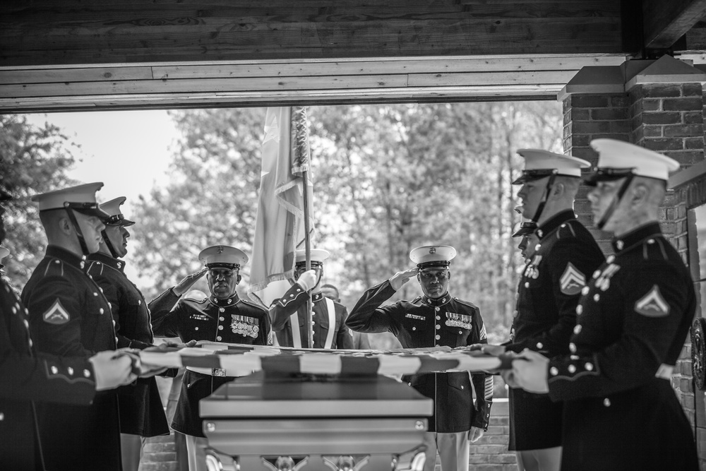 PFC. Hector Cafferata Funeral