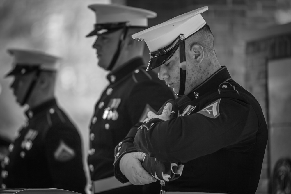 PFC. Hector Cafferata Funeral