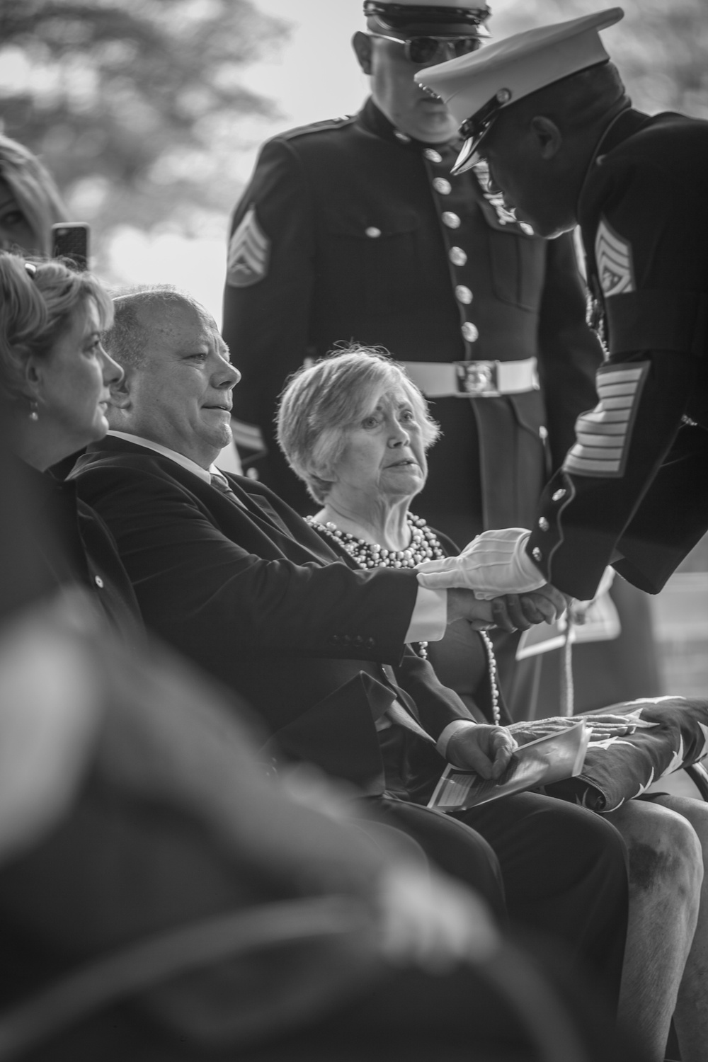 PFC. Hector Cafferata Funeral