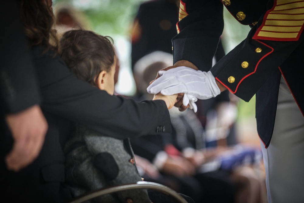 PFC. Hector Cafferata Funeral