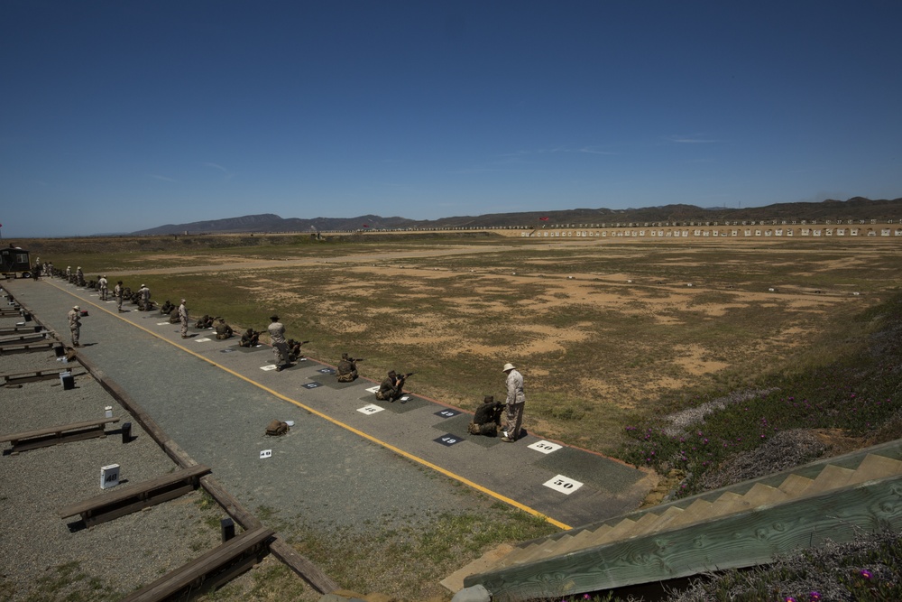 F Co Qualifies on the Rifle Range