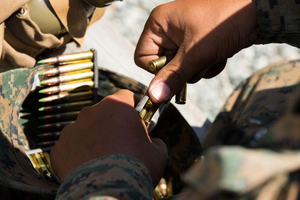 F Co Qualifies on the Rifle Range