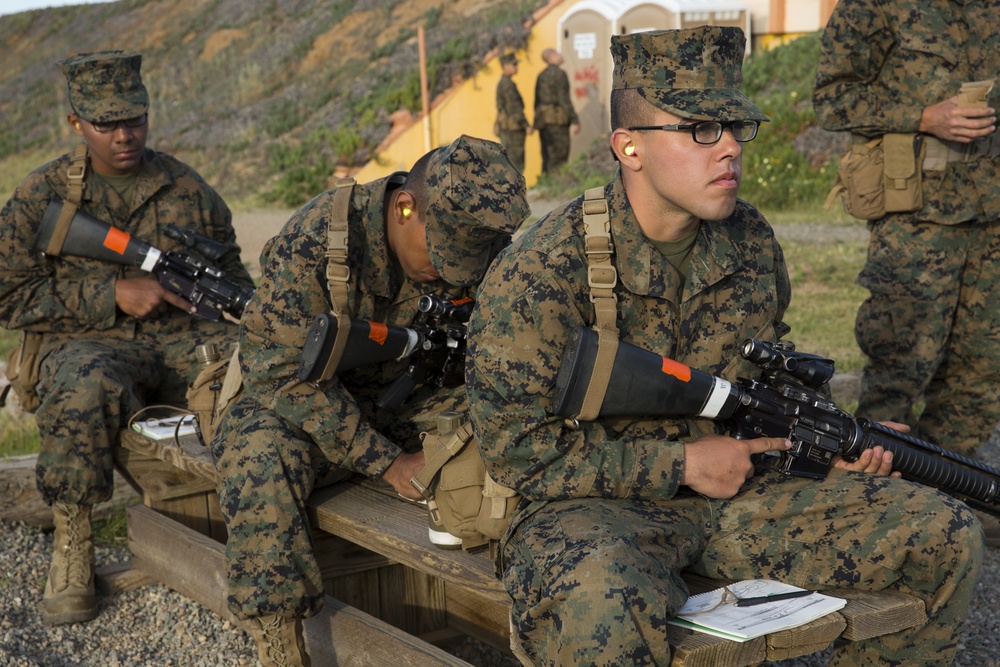 F Co Qualifies on the Rifle Range