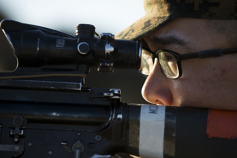 F Co Qualifies on the Rifle Range