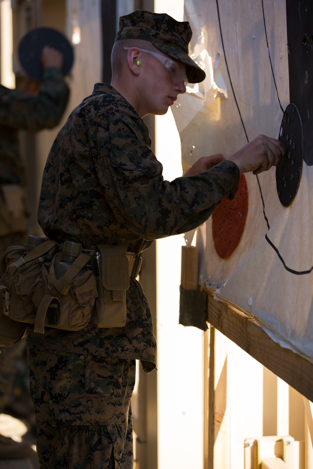 F Co Qualifies on the Rifle Range