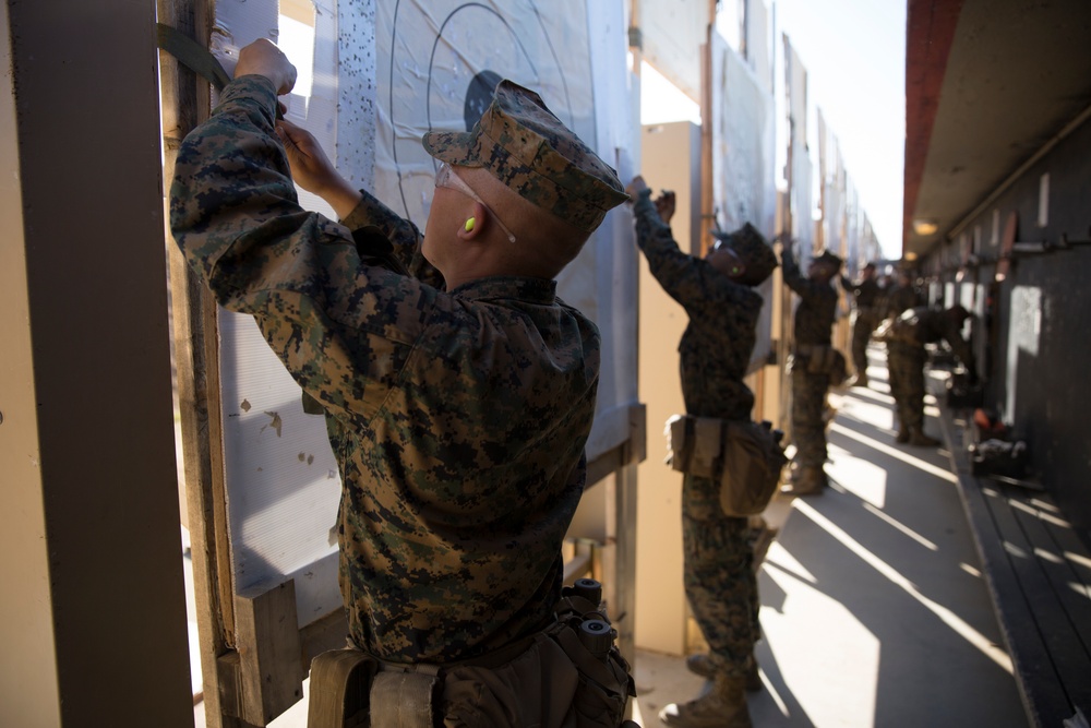 F Co Qualifies on the Rifle Range