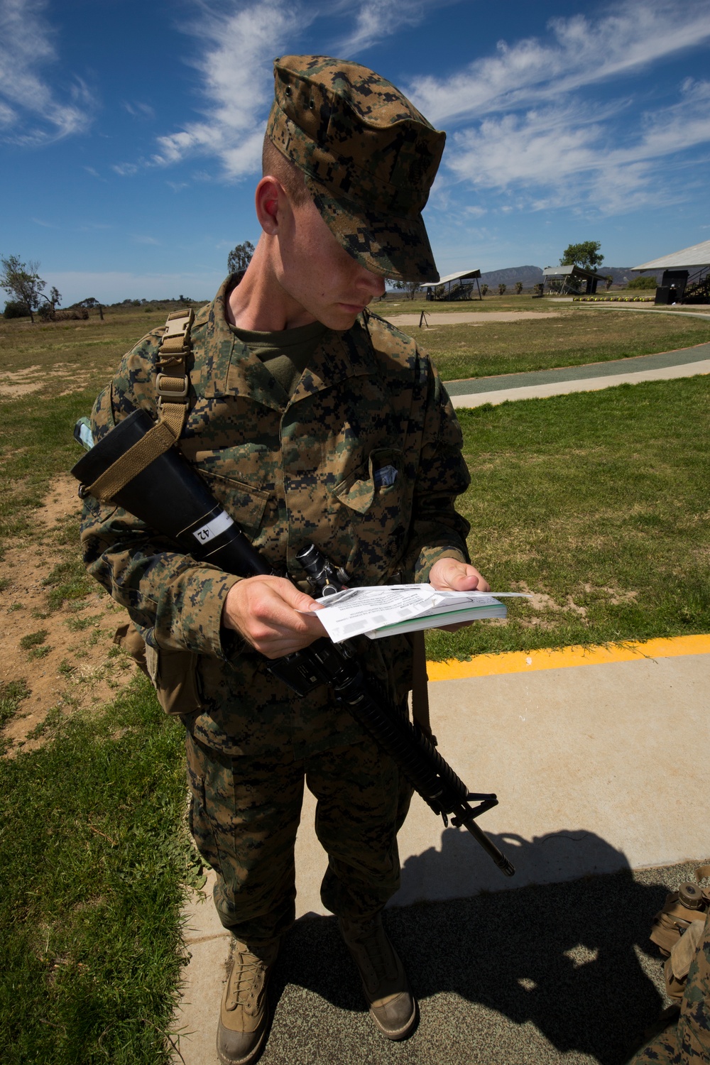 L Co Learns Rifle Marksmanship Skills