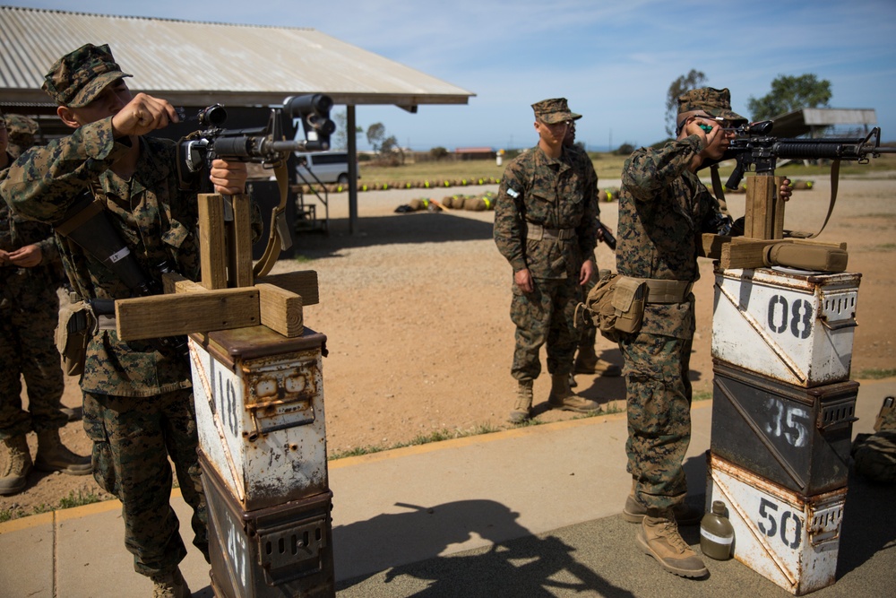 L Co Learns Rifle Marksmanship Skills