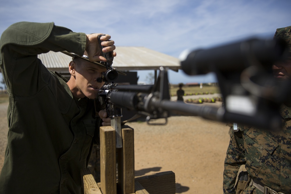 L Co Learns Rifle Marksmanship Skills