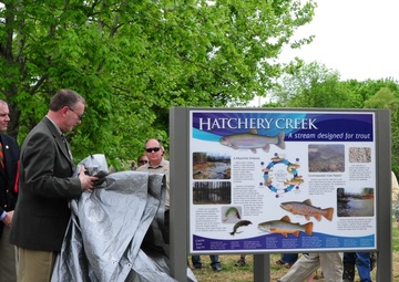 Officials celebrate completion of Hatchery Creek
