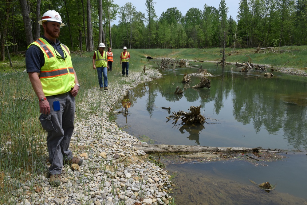 Officials celebrate completion of Hatchery Creek