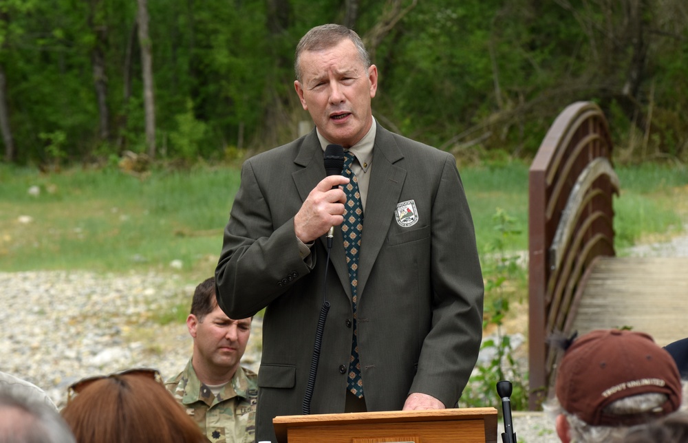 Officials celebrate completion of Hatchery Creek