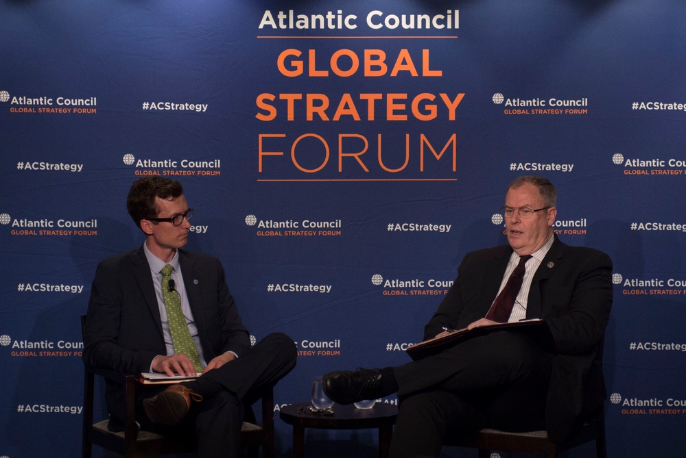 DSD speaks at Atlantic Council Global Strategy Forum