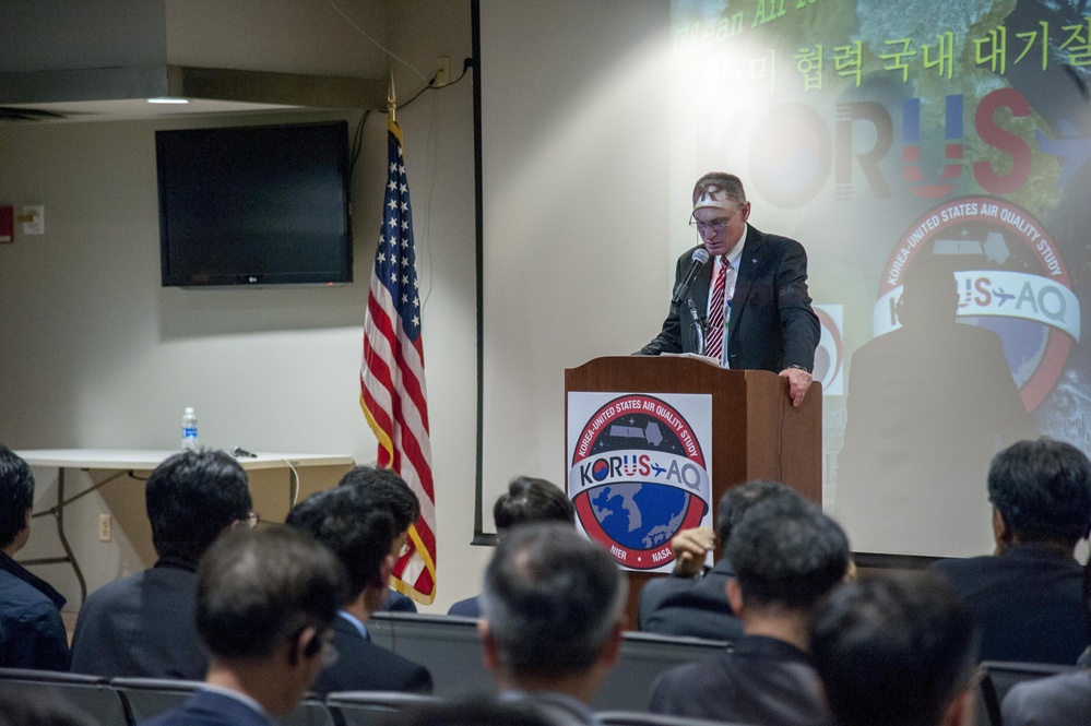 NASA kicks off air quality study at Osan