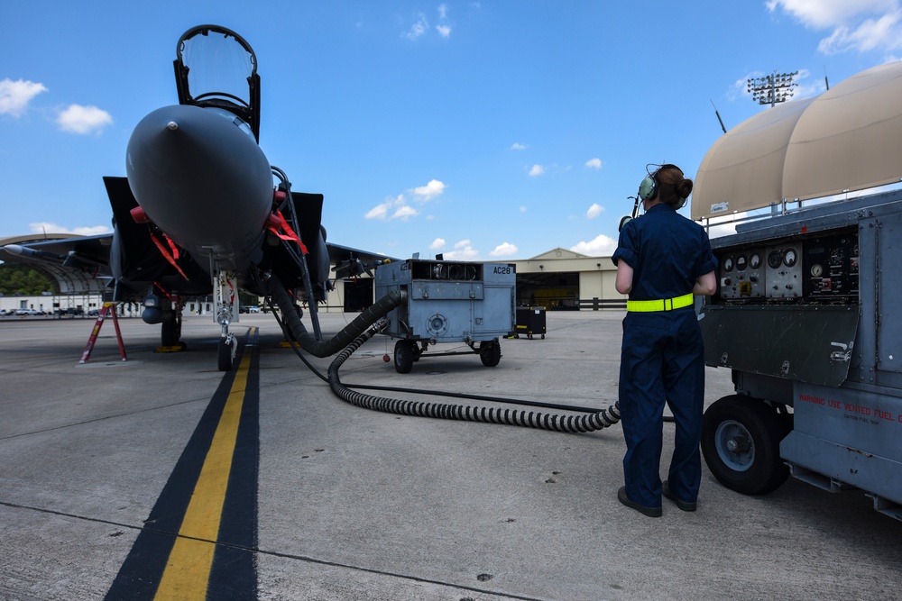 336th FS leaves for Combat Hammer