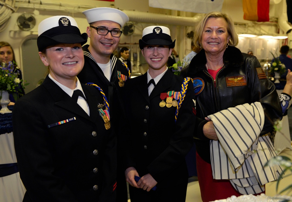 CVN 78 Change of Command