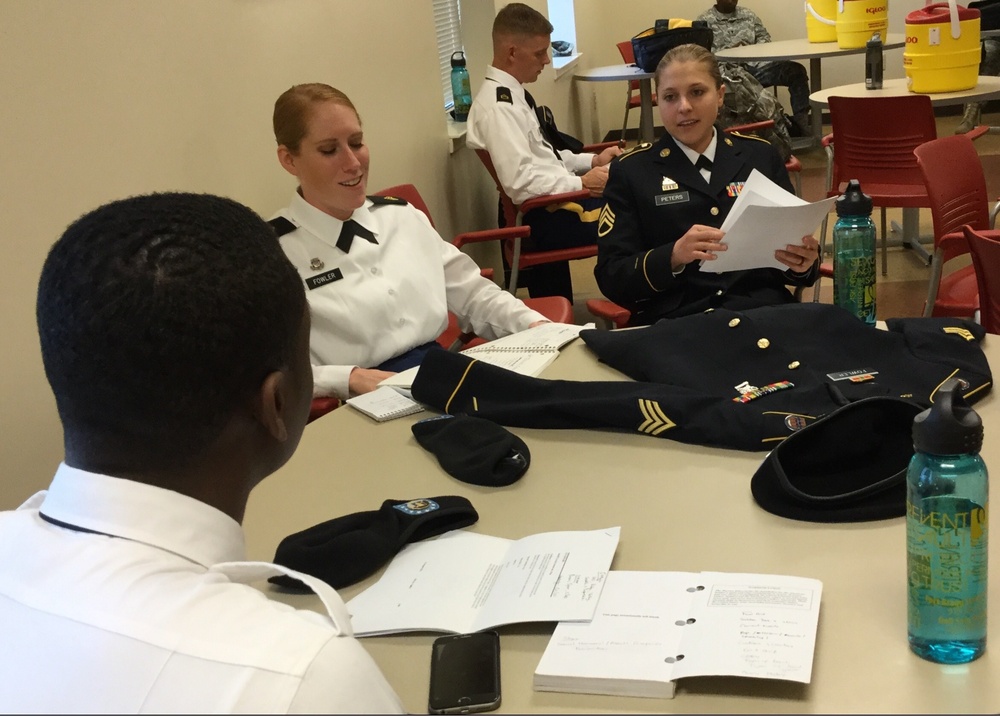 2016 U.S. Army Reserve Best Warrior-NCO Appearance Board