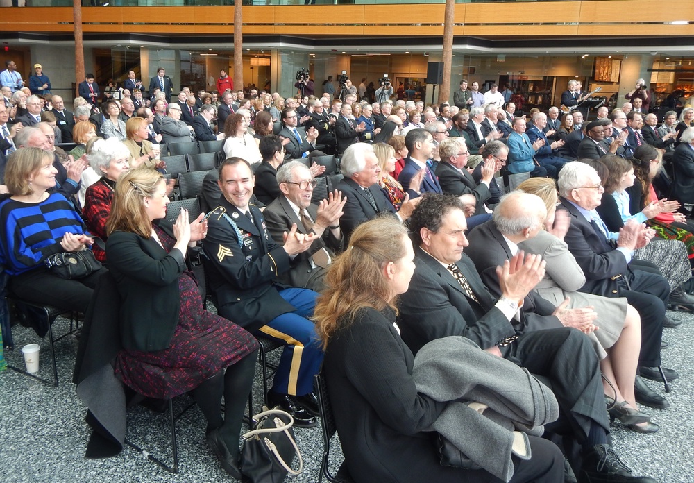 Secretary Mabus Names Next Destroyer Carl M. Levin at Detroit Ceremony