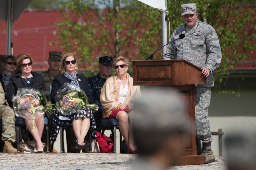 EUCOM change of command