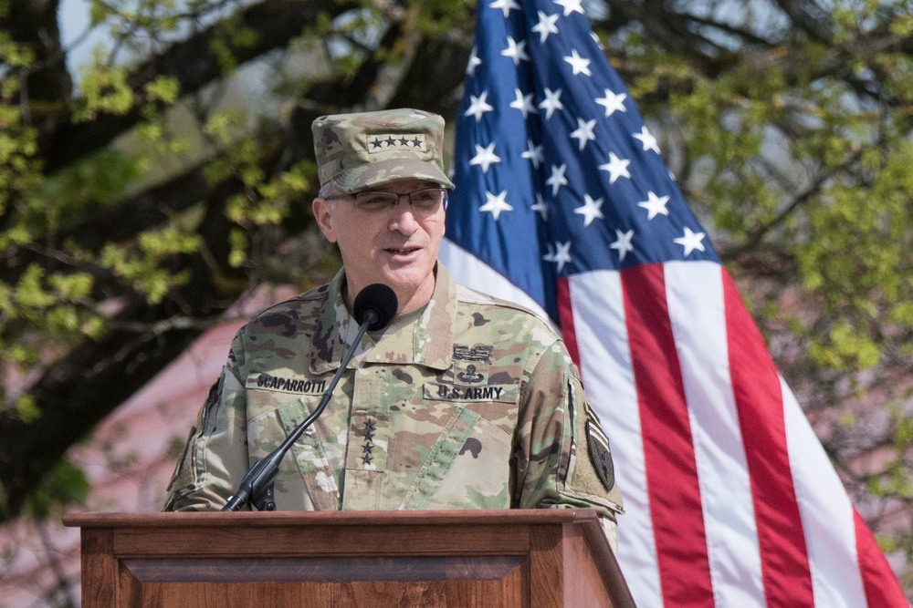 EUCOM change of command