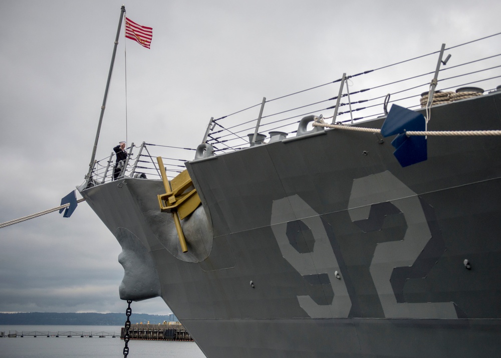 USS Momsen Departs on Deployment