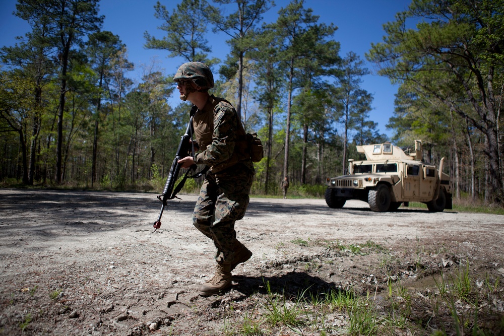 Logistics Officers Course Field Exercise