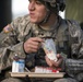 Army breakfast in the field