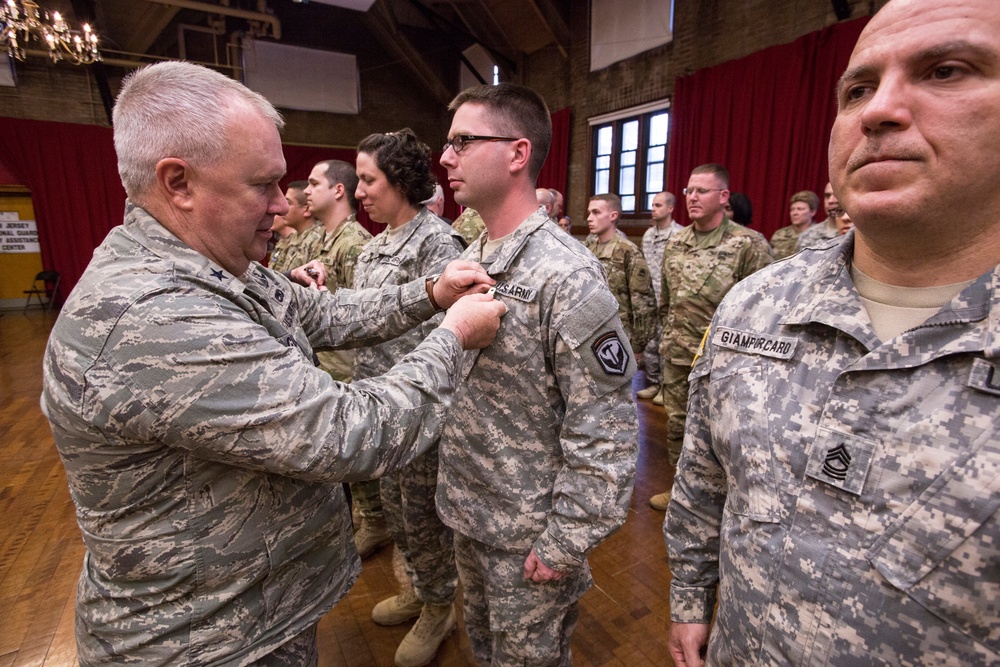 Humanitarian Service Medal awarded to New Jersey Guardsmen