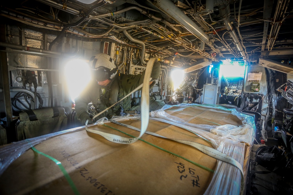 Resupply by CH-53E Supports 3rd Bn., 3rd Marines