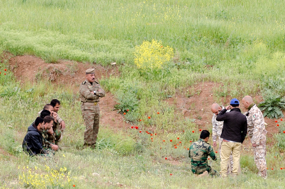 Coalition train Peshmerga on CIED