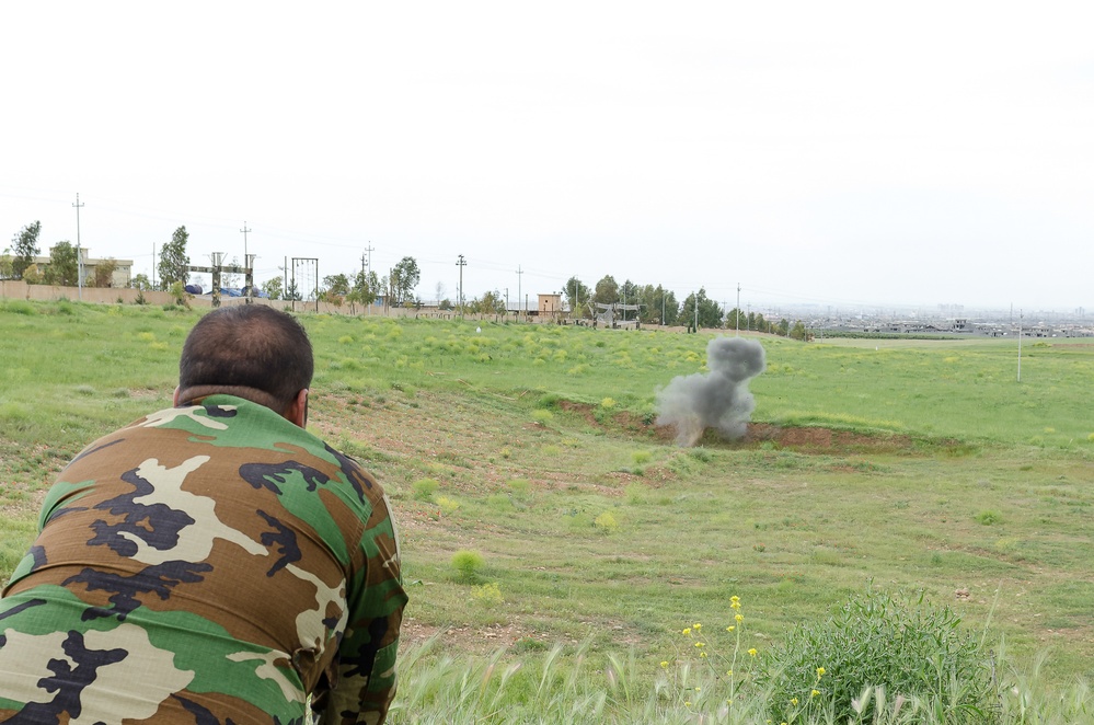 Coalition train Peshmerga on CIED