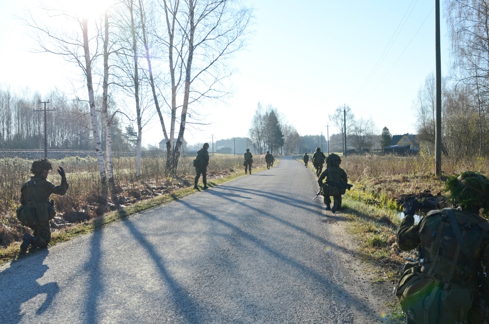US, Estonia conduct combined urban operations in Voru