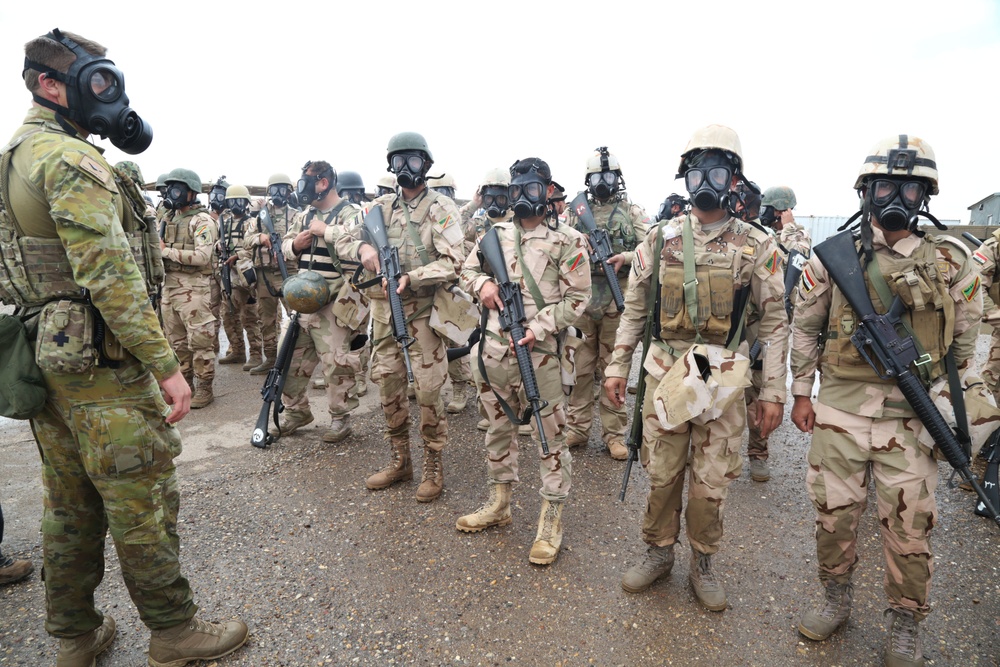 Task Group Taji trains Soldiers with Iraq’s 9th Div.