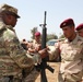 Coalition issues M16 rifles to Iraqi soldiers